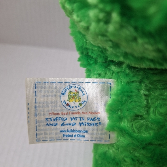Build A Bear Reitred Green Smiling Frog Plush 18.5" - Picture 6 of 8